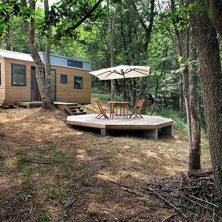 Tiny House Autonome En Pleine Nature Albieres Экстерьер фото