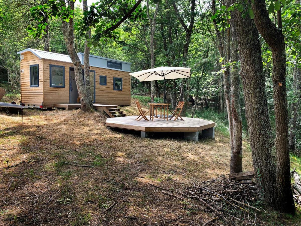 Tiny House Autonome En Pleine Nature Albieres Экстерьер фото