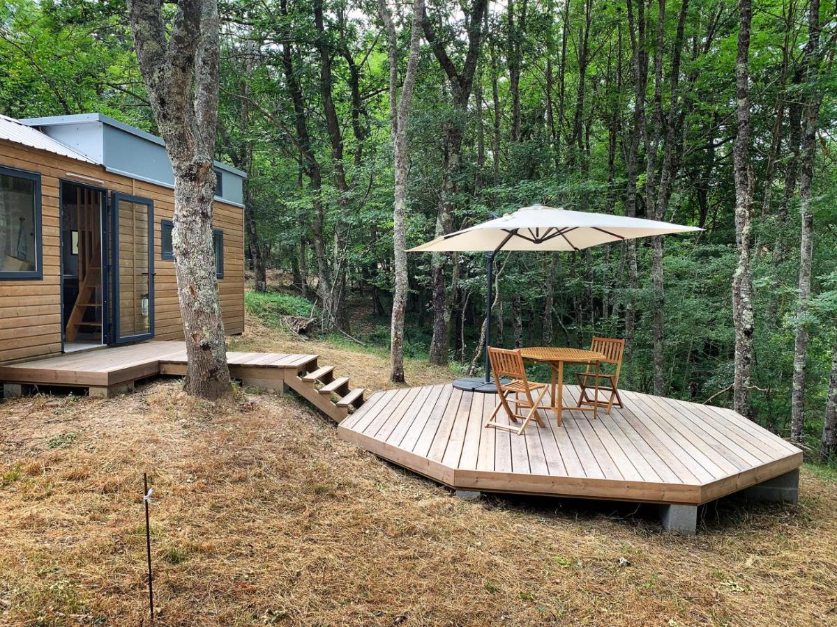 Tiny House Autonome En Pleine Nature Albieres Экстерьер фото