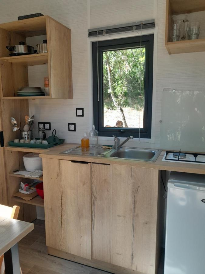 Tiny House Autonome En Pleine Nature Albieres Экстерьер фото