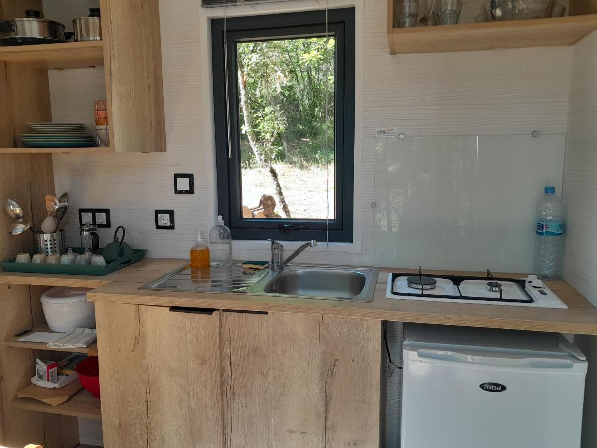Tiny House Autonome En Pleine Nature Albieres Экстерьер фото